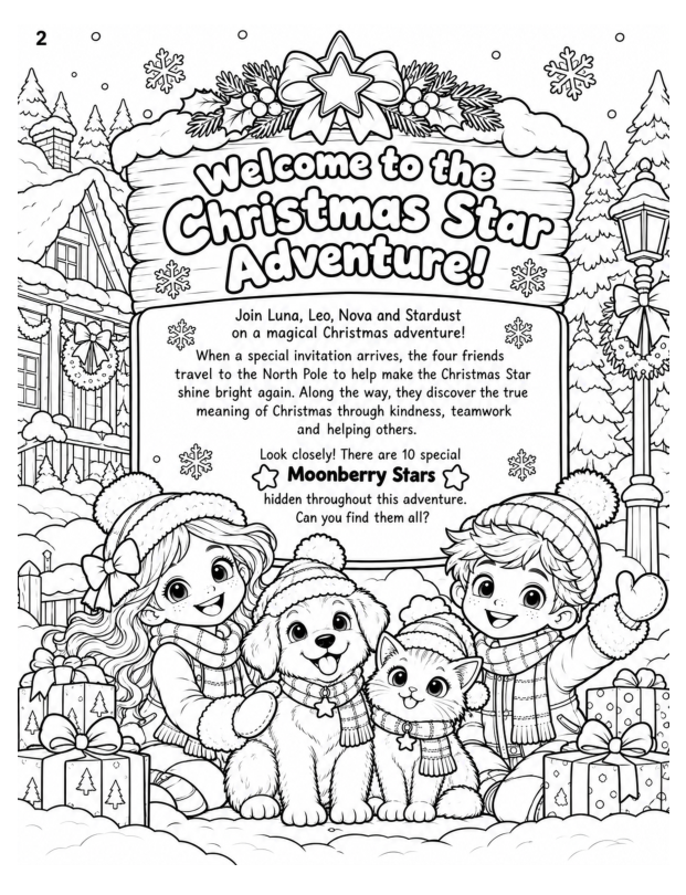 Welcome to the Christmas Star Adventure interior preview