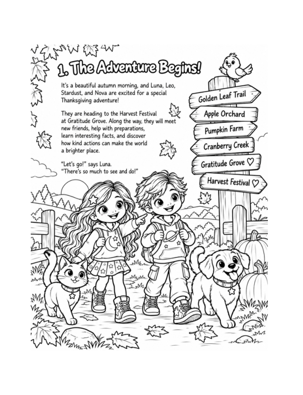 Thanksgiving story preview: The Adventure Begins