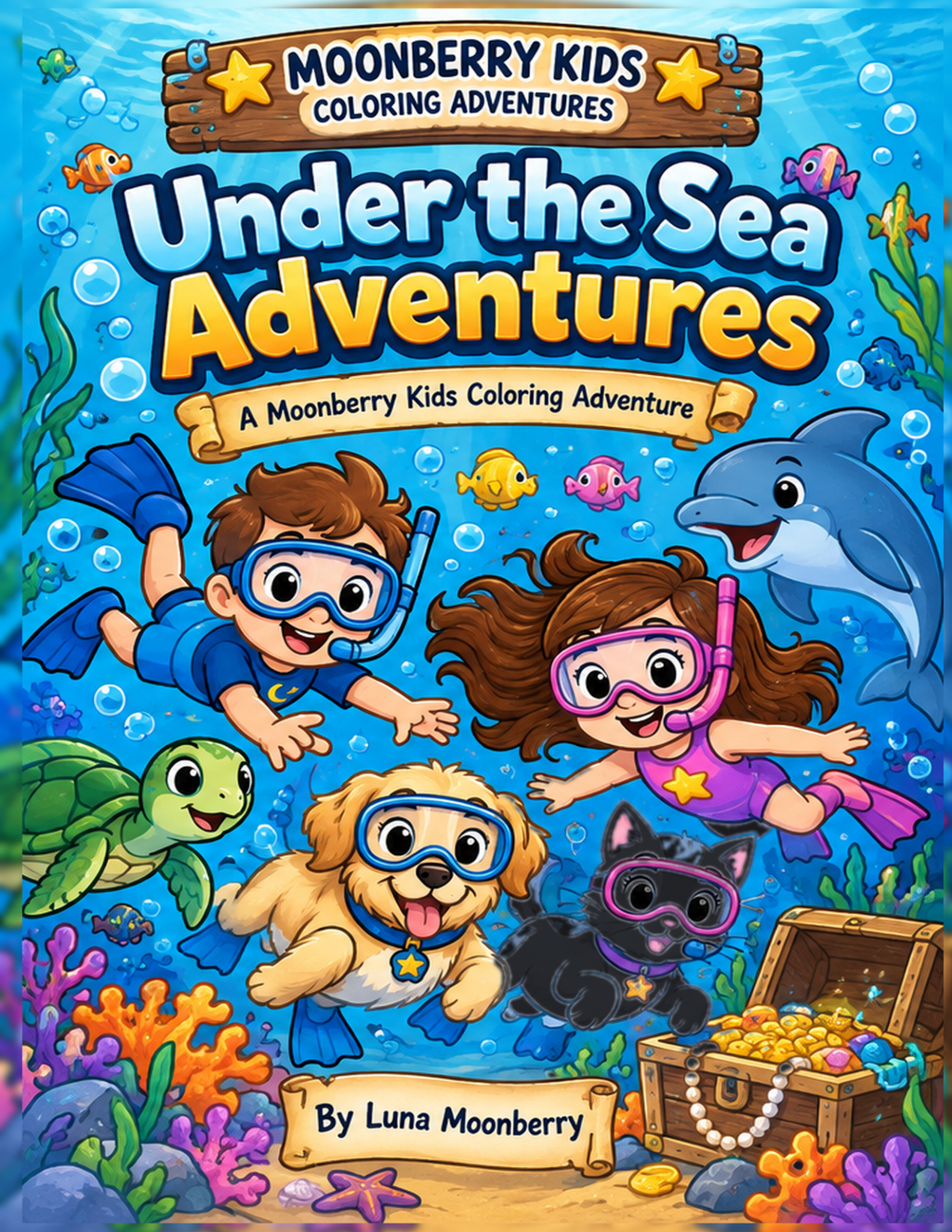 Under the Sea Adventures front cover