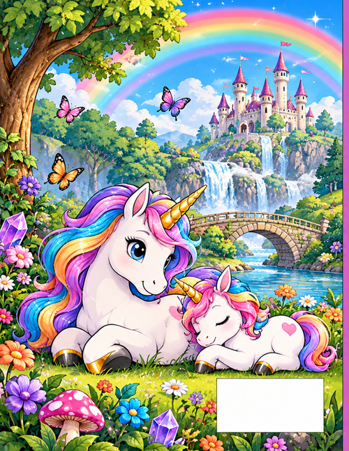 Magical Unicorn Adventures back cover
