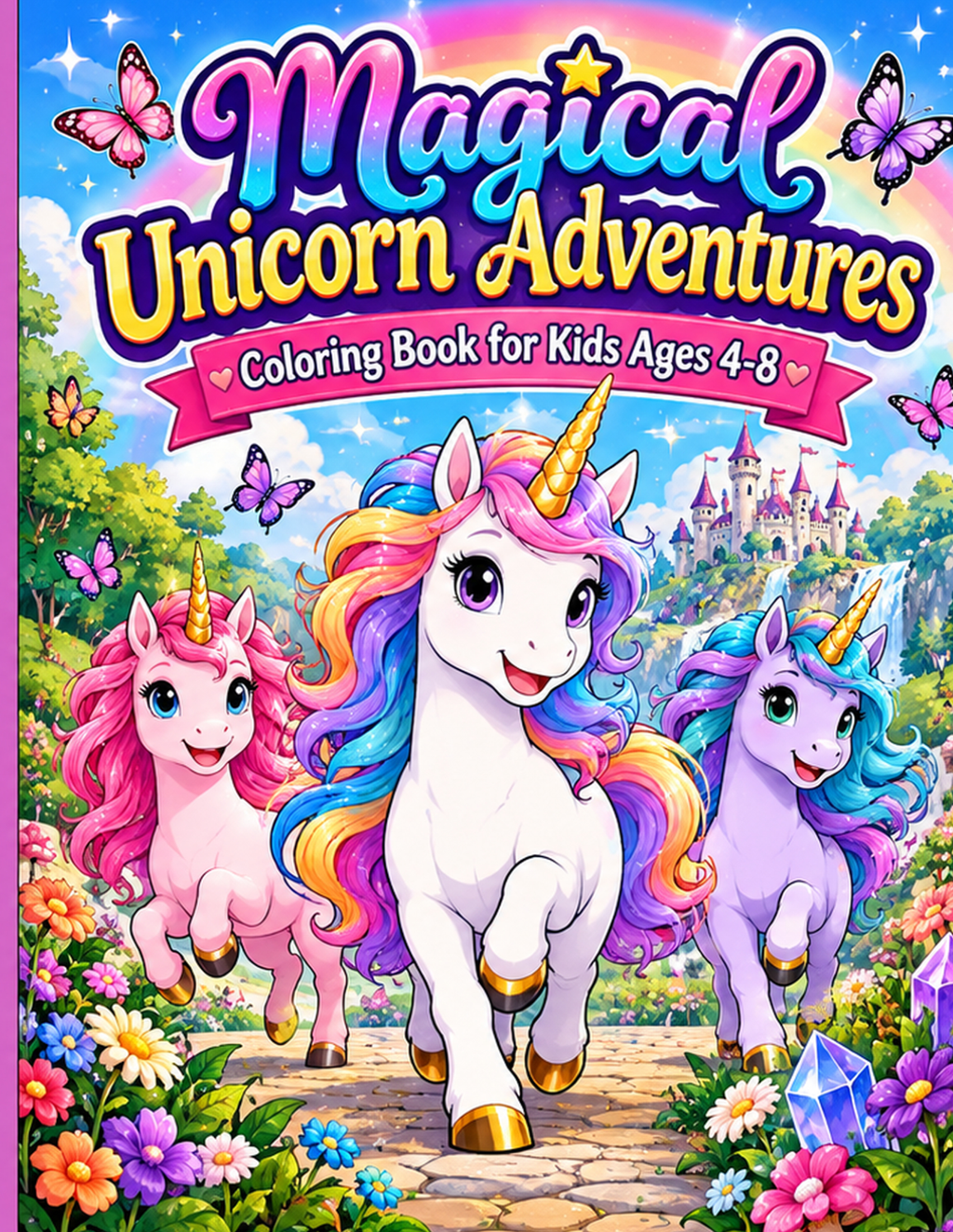 Magical Unicorn Adventures front cover